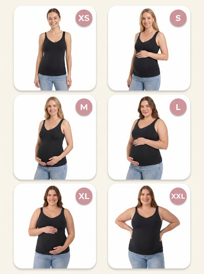 Maternity Nursing Tank — Built-In Bra