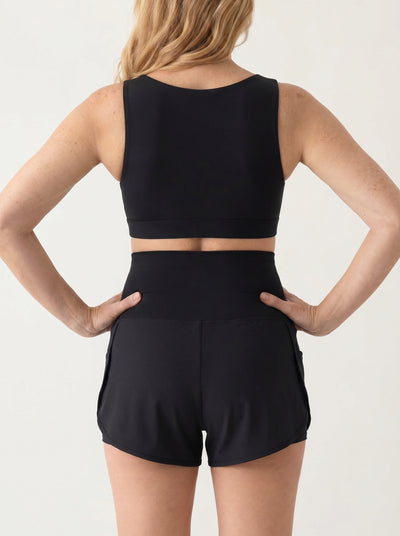 Maternity Bump Shorts – Non-Roll Over-Belly