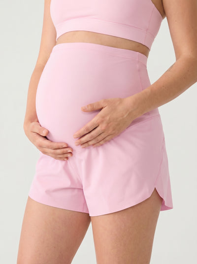 Maternity Bump Shorts – Non-Roll Over-Belly
